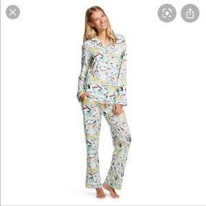 NWT! Nick and Nora artist pajama set.